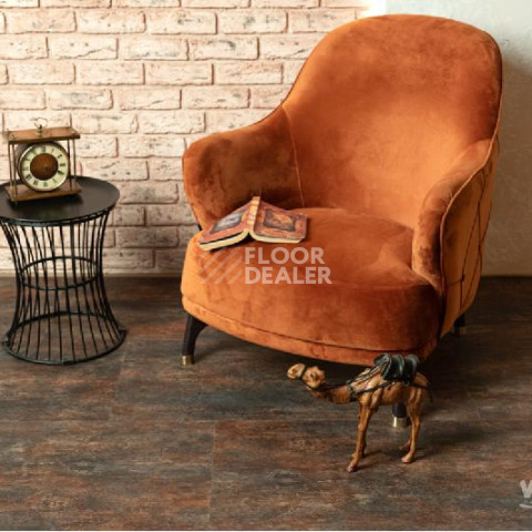 Кварцвиниловые полы Vinilam Ceramo Stone 2,5 мм 71617 Керамическая Сталь фото 1 | FLOORDEALER